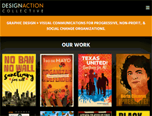Tablet Screenshot of designaction.org